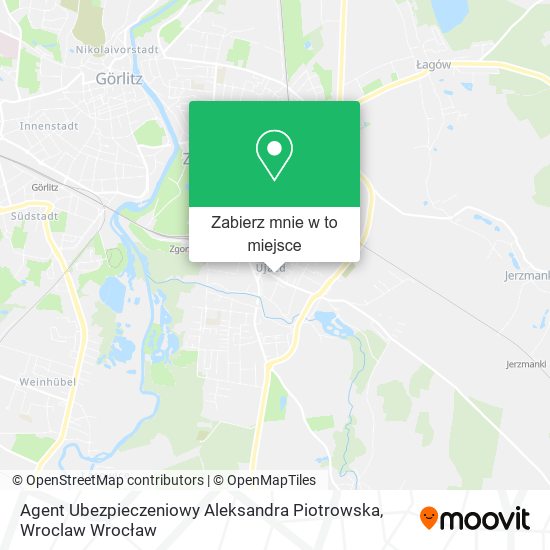 Mapa Agent Ubezpieczeniowy Aleksandra Piotrowska