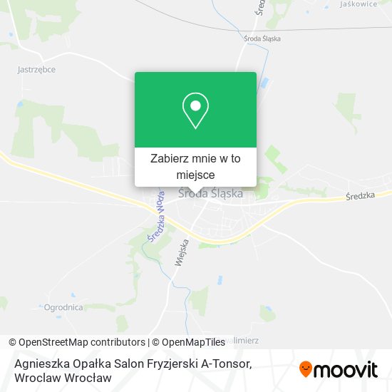 Mapa Agnieszka Opałka Salon Fryzjerski A-Tonsor