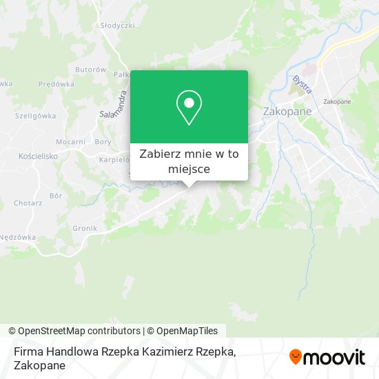 Mapa Firma Handlowa Rzepka Kazimierz Rzepka