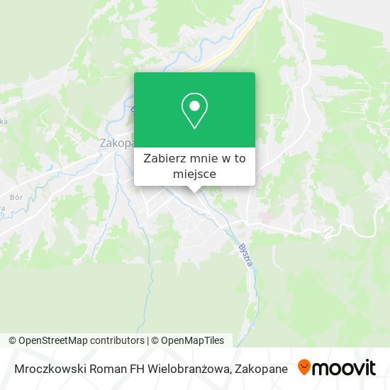 Mapa Mroczkowski Roman FH Wielobranżowa