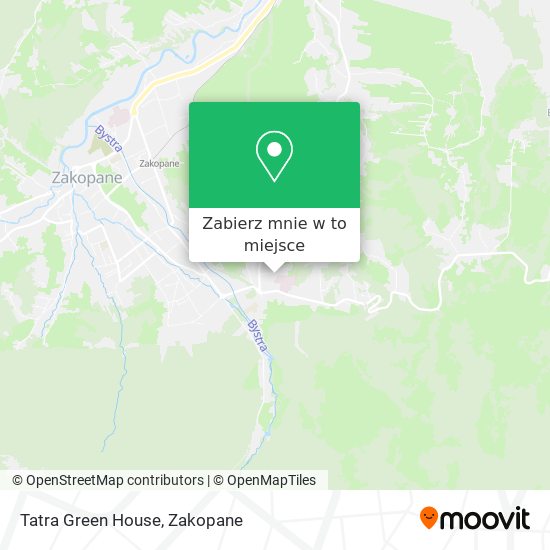 Mapa Tatra Green House