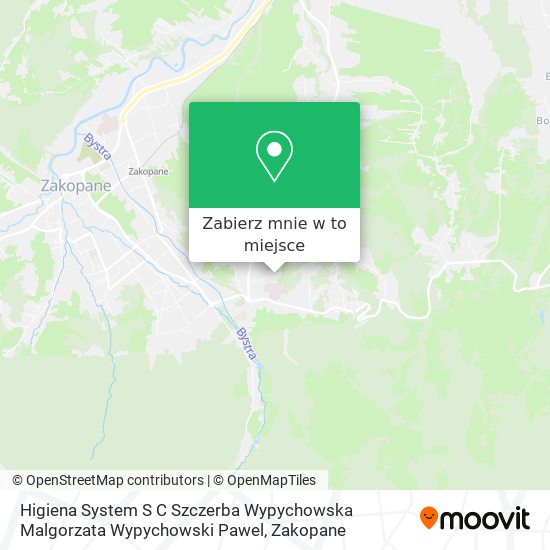 Mapa Higiena System S C Szczerba Wypychowska Malgorzata Wypychowski Pawel