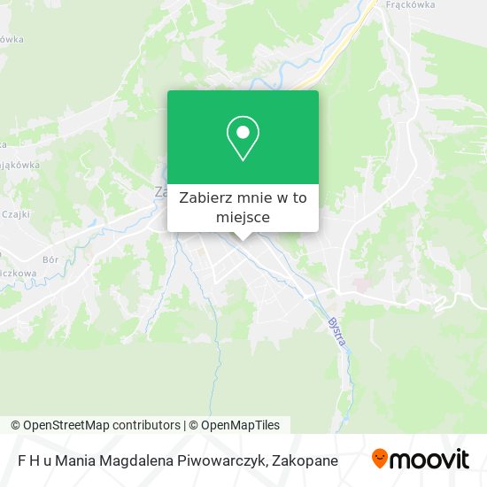 Mapa F H u Mania Magdalena Piwowarczyk