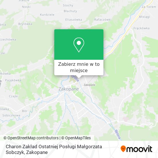 Mapa Charon Zakład Ostatniej Posługi Małgorzata Sobczyk
