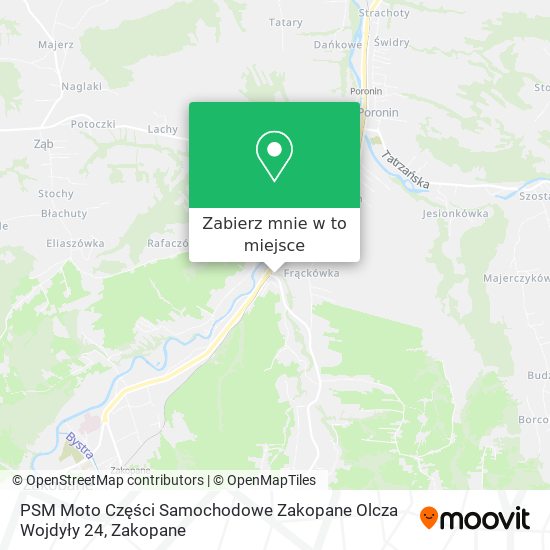 team merge Cafe PSM Moto Części Samochodowe Zakopane Olcza Wojdyły 24 w ZakɔˈPanɛ  (Autobus): Przewodnik po transporcie publicznym?