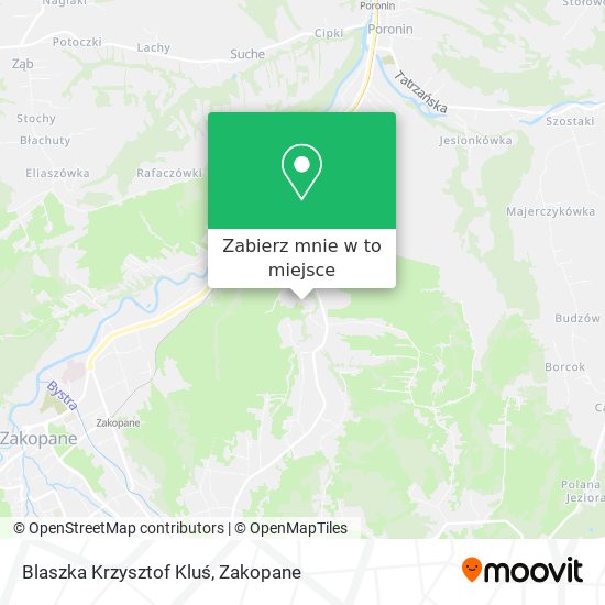 Mapa Blaszka Krzysztof Kluś