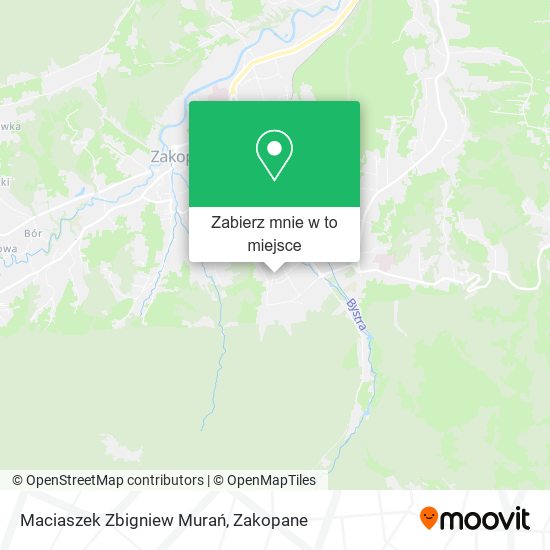 Mapa Maciaszek Zbigniew Murań