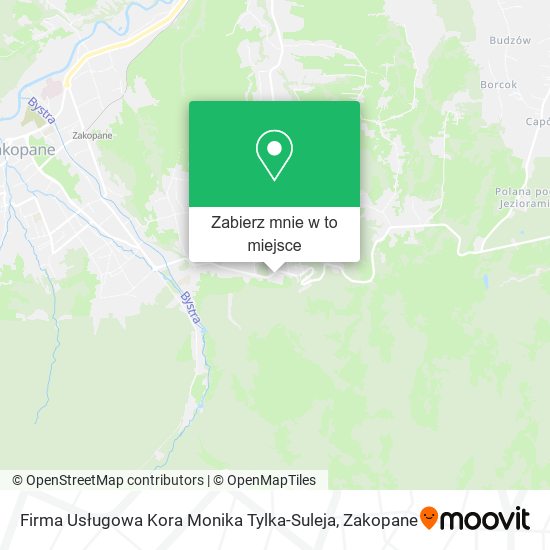 Mapa Firma Usługowa Kora Monika Tylka-Suleja