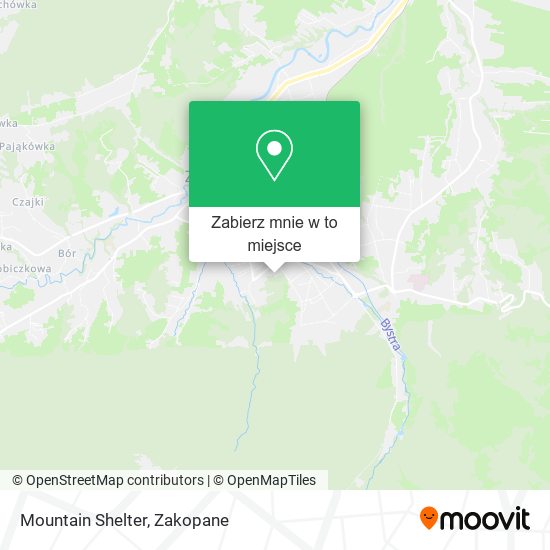 Mapa Mountain Shelter