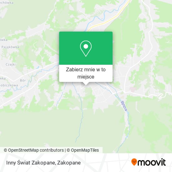 Mapa Inny Świat Zakopane