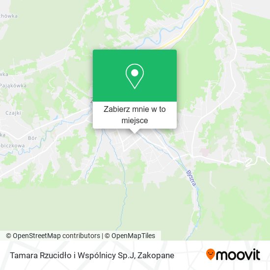 Mapa Tamara Rzucidło i Wspólnicy Sp.J