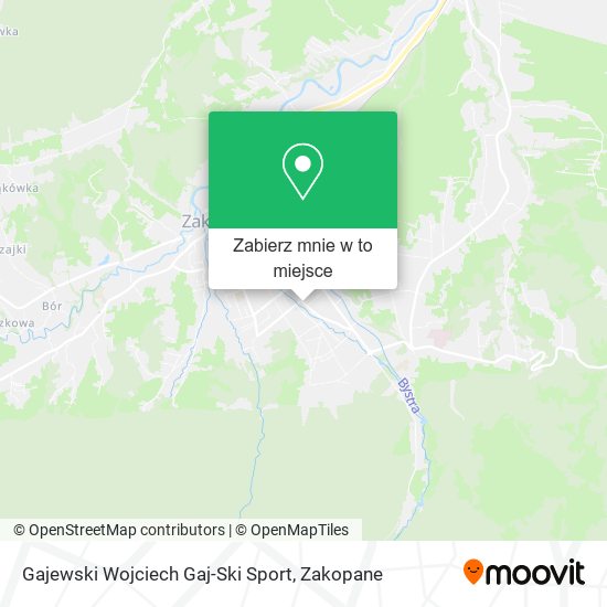 Mapa Gajewski Wojciech Gaj-Ski Sport