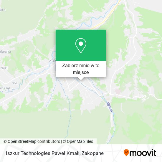 Mapa Iszkur Technologies Paweł Kmak