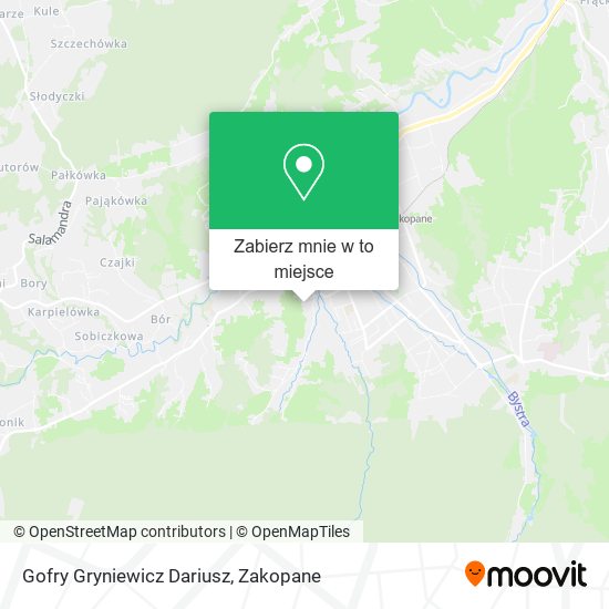 Mapa Gofry Gryniewicz Dariusz