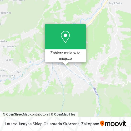 Mapa Latacz Justyna Sklep Galanteria Skórzana