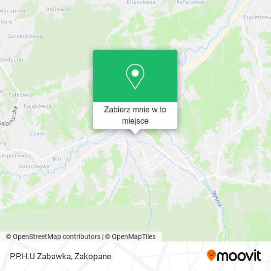 Mapa P.P.H.U Zabawka