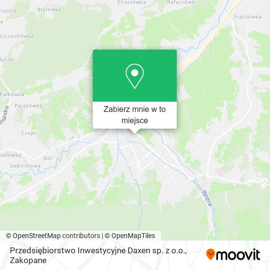 Mapa Przedsiębiorstwo Inwestycyjne Daxen sp. z o.o.