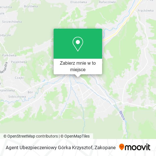 Mapa Agent Ubezpieczeniowy Górka Krzysztof