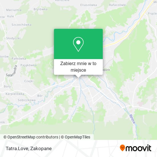Mapa Tatra.Love