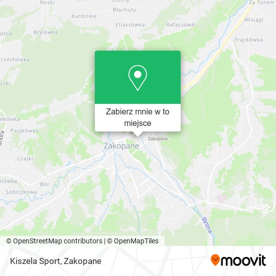 Mapa Kiszela Sport