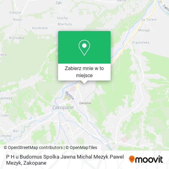 Mapa P H u Budomus Spolka Jawna Michal Mezyk Pawel Mezyk
