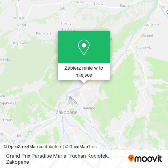 Mapa Grand Prix Paradise Maria Truchan-Kociołek