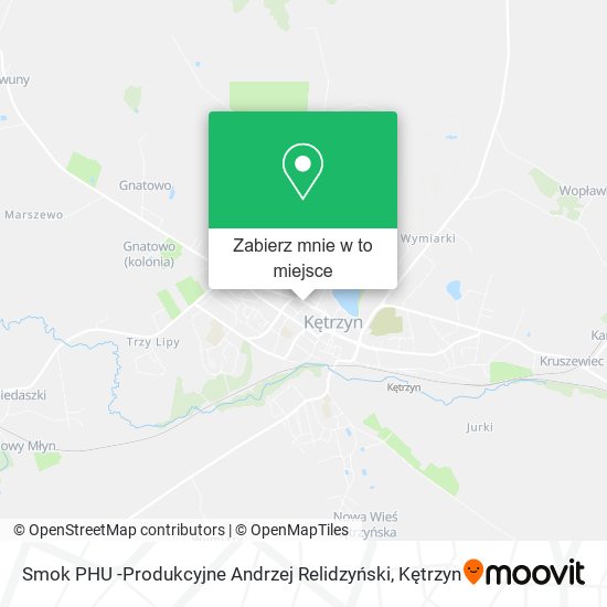 Mapa Smok PHU -Produkcyjne Andrzej Relidzyński
