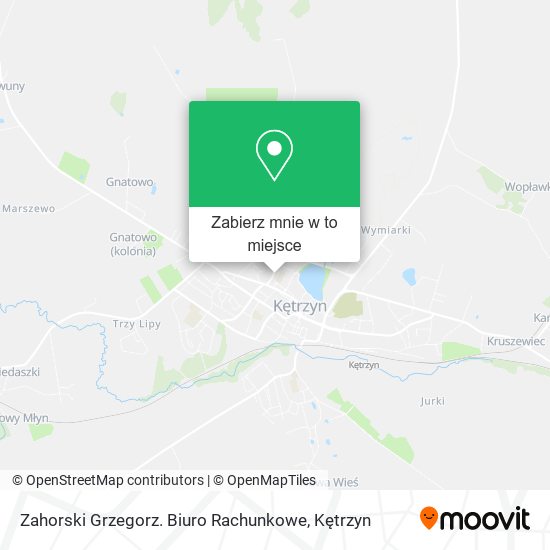Mapa Zahorski Grzegorz. Biuro Rachunkowe