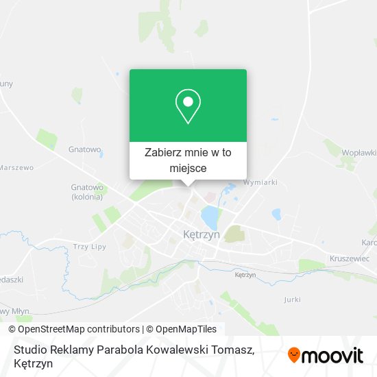 Mapa Studio Reklamy Parabola Kowalewski Tomasz