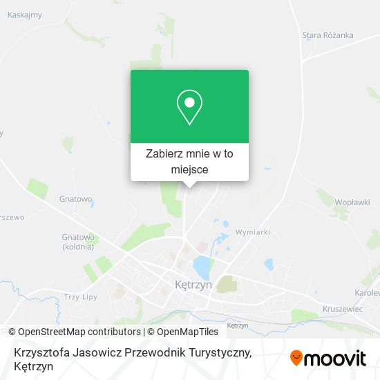 Mapa Krzysztofa Jasowicz Przewodnik Turystyczny