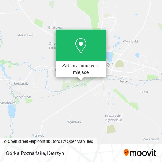 Mapa Górka Poznańska