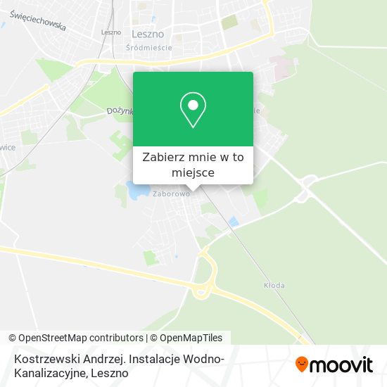 Mapa Kostrzewski Andrzej. Instalacje Wodno-Kanalizacyjne