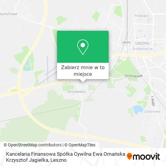 Mapa Kancelaria Finansowa Spółka Cywilna Ewa Omańska Krzysztof Jagiełka