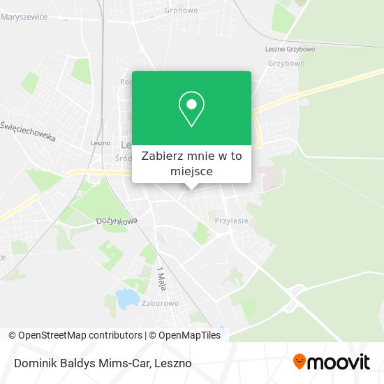 Mapa Dominik Baldys Mims-Car