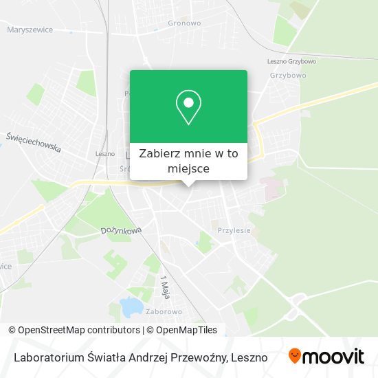 Mapa Laboratorium Światła Andrzej Przewoźny