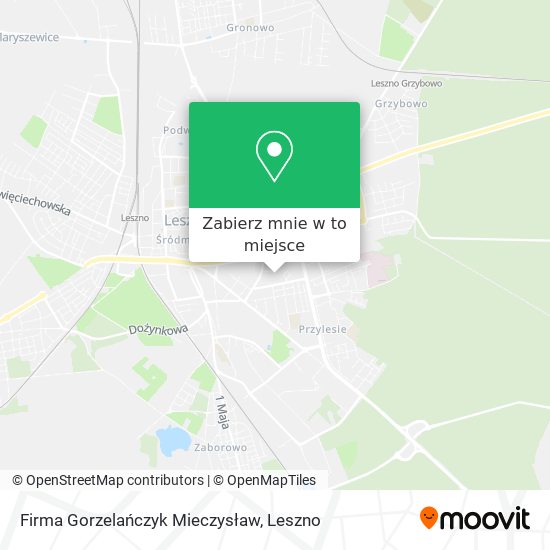 Mapa Firma Gorzelańczyk Mieczysław
