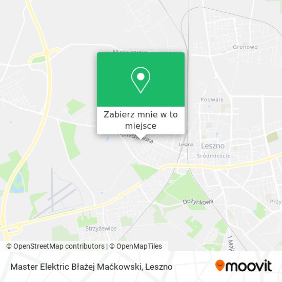 Mapa Master Elektric Błażej Maćkowski