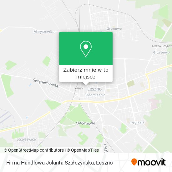 Mapa Firma Handlowa Jolanta Szułczyńska