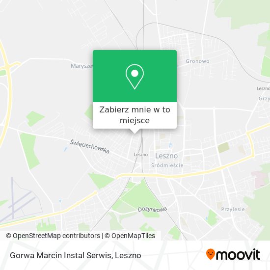 Mapa Gorwa Marcin Instal Serwis