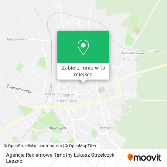 Mapa Agencja Reklamowa Timothy Łukasz Strzelczyk