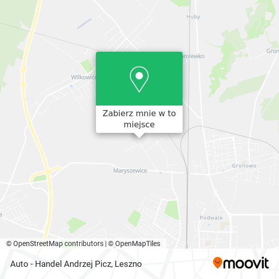 Mapa Auto - Handel Andrzej Picz