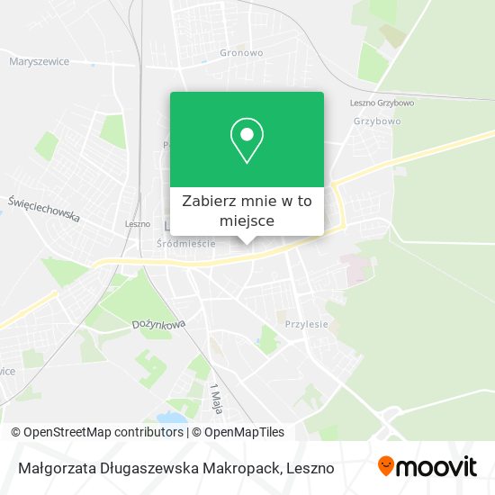 Mapa Małgorzata Długaszewska Makropack