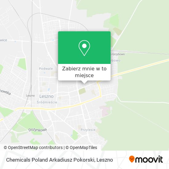 Mapa Chemicals Poland Arkadiusz Pokorski