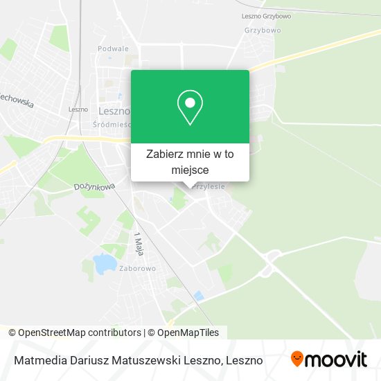Mapa Matmedia Dariusz Matuszewski Leszno