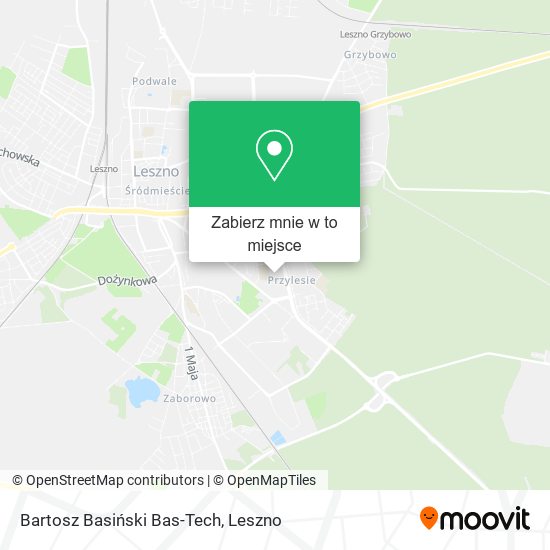 Mapa Bartosz Basiński Bas-Tech