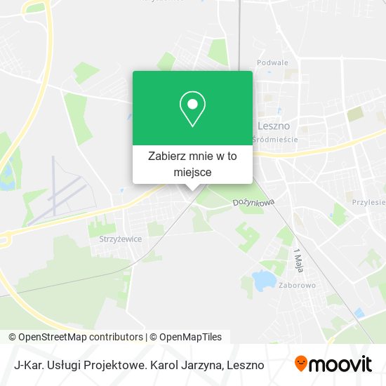 Mapa J-Kar. Usługi Projektowe. Karol Jarzyna