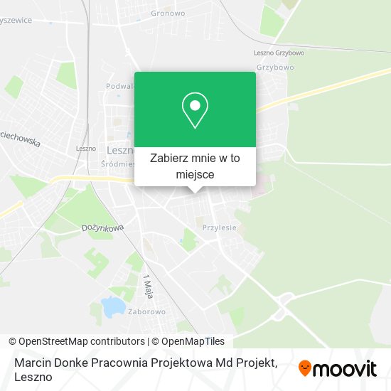 Mapa Marcin Donke Pracownia Projektowa Md Projekt