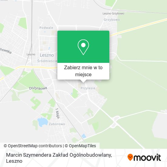 Mapa Marcin Szymendera Zakład Ogólnobudowlany