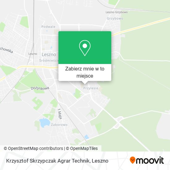 Mapa Krzysztof Skrzypczak Agrar Technik