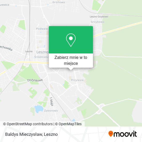 Mapa Baldys Mieczysław